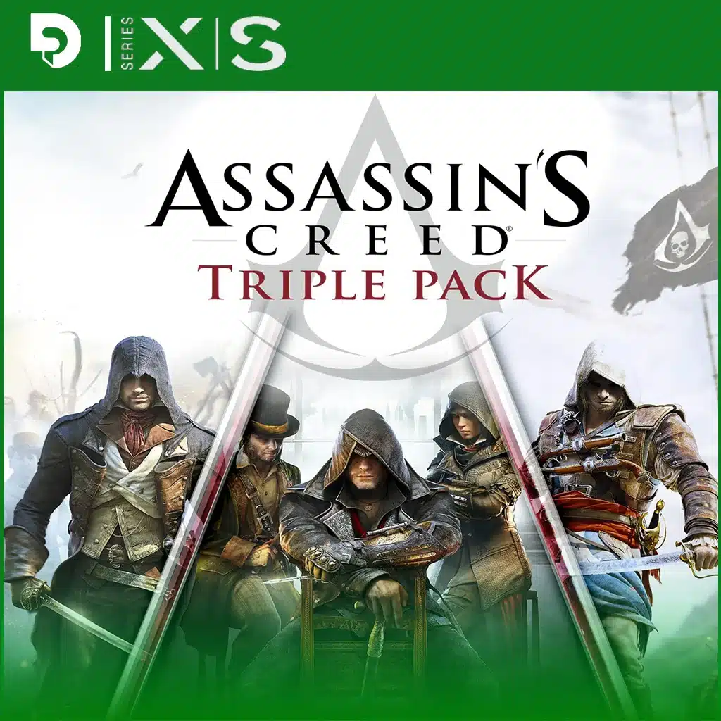 خرید پک بازی Assassin’s Creed Triple Pack برای ایکس باکس َ