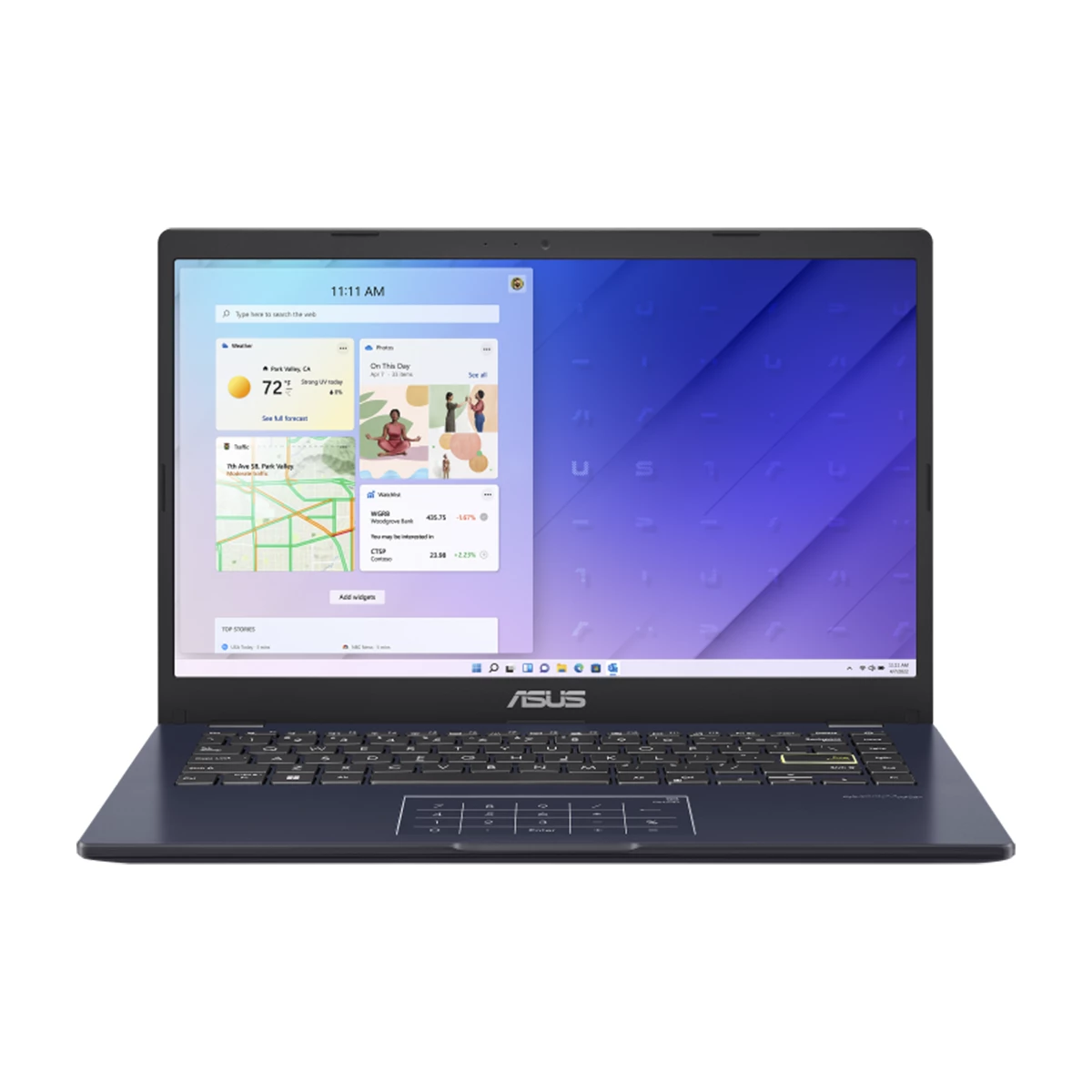 لپ تاپ ایسوس ۱۴ اینچی مدل Vivobook E410KA Celeron N4500 4GB 256GB 64GB